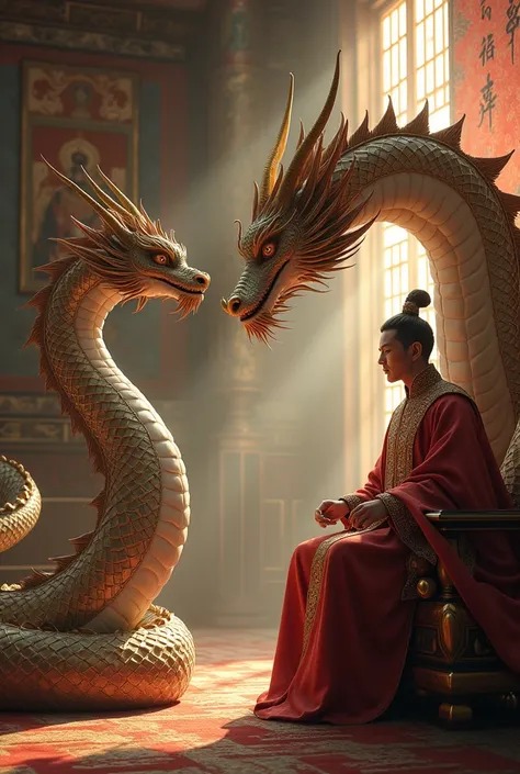 The dragon impressed by old china King 