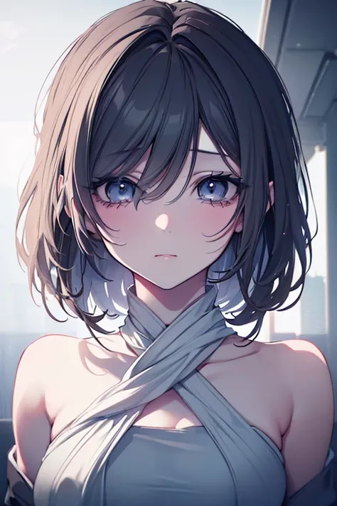 the most beautiful girl, heartbroken and sad, a single tear falling, ethereal and dreamlike, muted pastel colors, soft focus, delicate and melancholy, emotional portrait, bittersweet memories, (best quality,4k,8k,highres,masterpiece:1.2),ultra-detailed,(re...