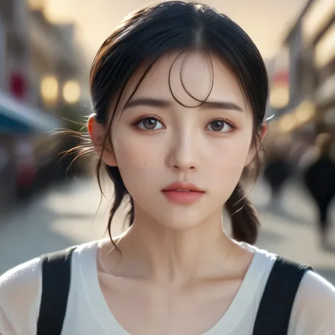 1girl, detailed face, beautiful detailed eyes, beautiful detailed lips, intricate detailed white background, (best quality,4k,8k,highres,masterpiece:1.2),ultra-detailed,(realistic,photorealistic,photo-realistic:1.37),sharp focus,physically-based rendering,...