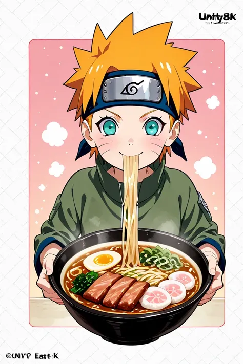 NARUTO, happy Eat Lamian Noodles, anime style.
enhance, intricate, (best quality, masterpiece, Representative work, official art, Professional, unity 8k wallpaper)