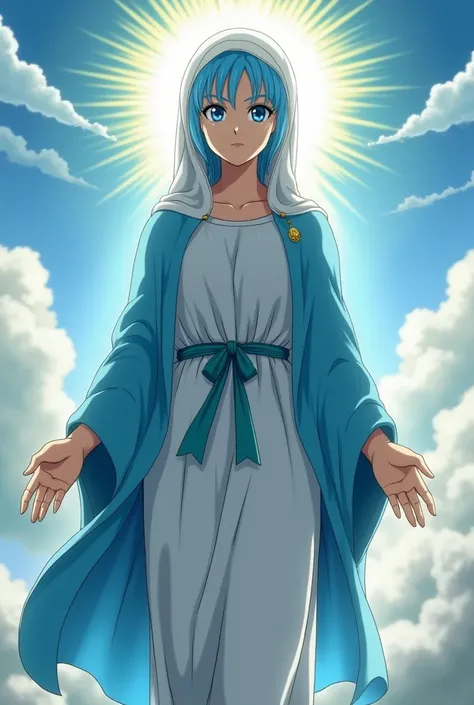 Virgin Mary disguised as Bulma, 