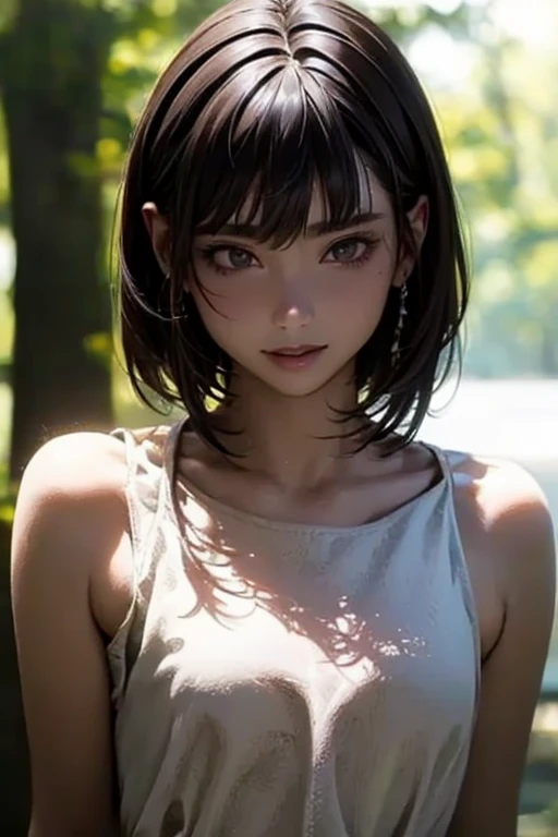 ((  top quality)), (超  high definitionです ), (  very detailed), (  detailed description  ), ((  best CG  )), ( Masterpiece),  Ultra-detailed art , (  top quality, 8k, 32K), (  realistic  :1.2)、( high definition),   very pretty face and eyes  ,  1 female ,  ...