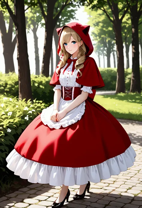 Cute Little Red Riding Hood