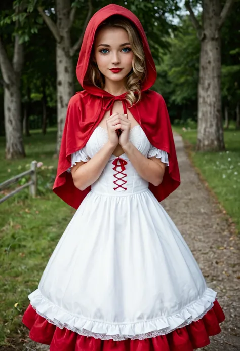 Cute Little Red Riding Hood