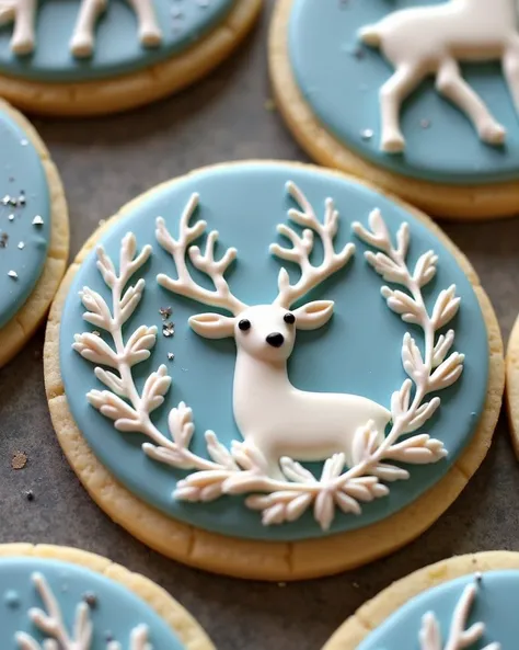 🦌 Galletas de azúcar con temática de ciervos de invierno 🎄✨
Aporta un toque de elegancia a tus preparaciones navideñas con estas galletas de azúcar con un hermoso diseño con temática de ciervos.  They are perfect for giving ,  garnish or share with loved o...