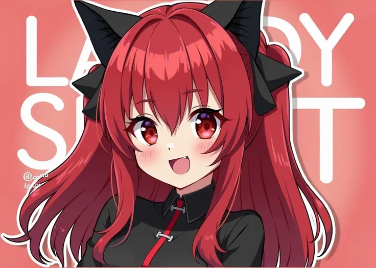 vi tube , An app called Lady Siaht, in relation to gaming a cat girl with red eyes, fringe, and  redhaIr  long emotes CHERRY COLEGIE CCHERRY ROUPA