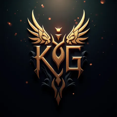 Create an exclusive and memorable brand logo gaming from this post  ("KMG"), simetris, bold tribal High Resolution, Award Winning, Super Detailed, High Quality, High Details, Perspective, Vanishing Point, Rounded Corners, Anaglyph, Stereogram, Optical Illu...