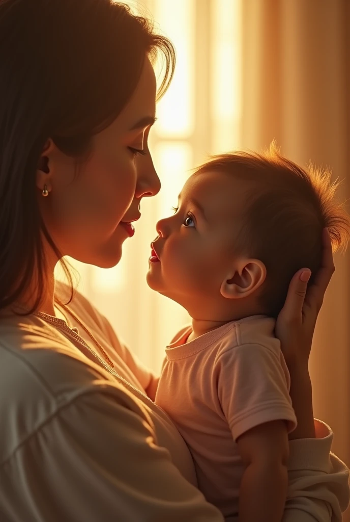  TVC idea :  “Mothers Journey — Light Skin ,  Future Light”
1 .  Plot
The opening :  The beginning is an image of a nursing mother sitting with her baby ,  but when looking in the mirror ,  she finds herself in an image a little sluggish with dull skin .  ...