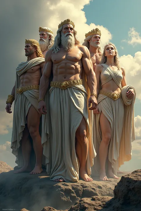 greek gods, High resolution , HD model,  masterpiece , real life style , realistic 