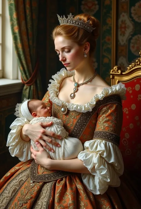 Elizabeth 1 have baby girl named Anne