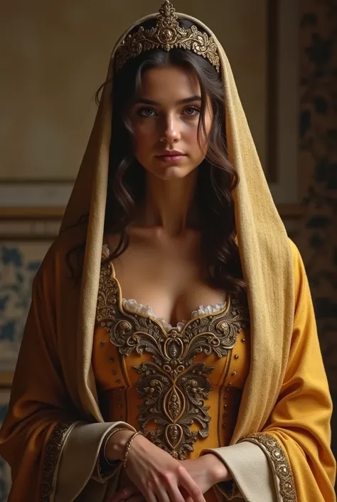 ( A beautiful young woman , Judith, from the bible ,Visit the king