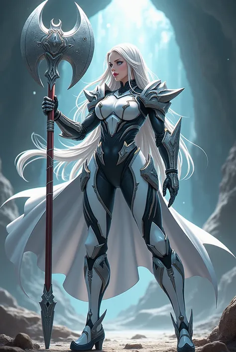 Marvel : Wiroverse

Prompt example : 
An epic anime wallpaper a beautiful girl with long hair as legendary white armored warrior with black inner part, his suits combines the element of white warrior and white Venom, Anime White warrior Symbiote Venom,  He...