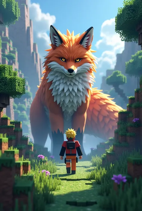 Minecraft with Naruto the Seven Zeol Fox