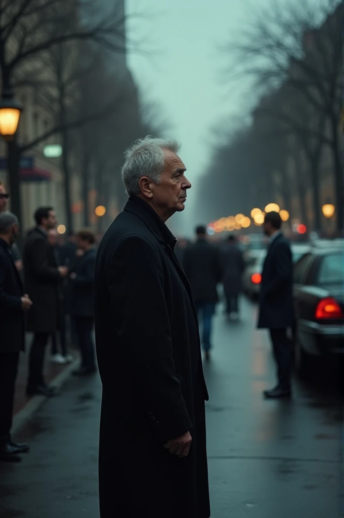 Saul Bellows Novella "Seize the Day" Cover photo. After the funeral procession dispersed, Tommy Wilhelm fell into silence and stood frozen until evening.