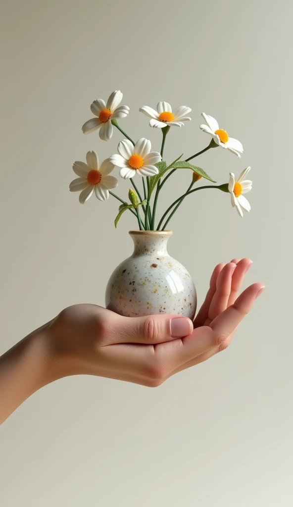 Hand Vase