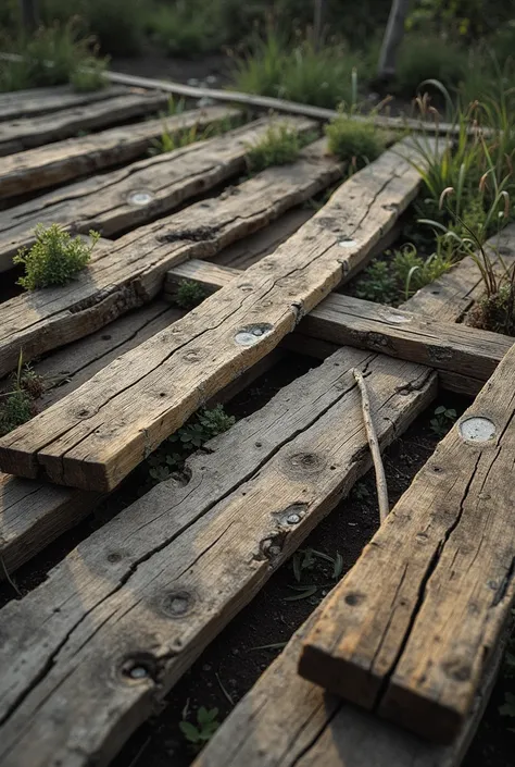  wooden planks 