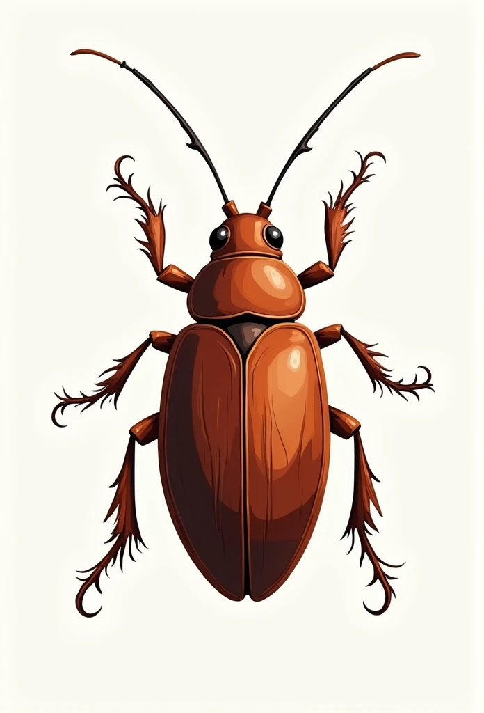 Illustrate a cockroach
