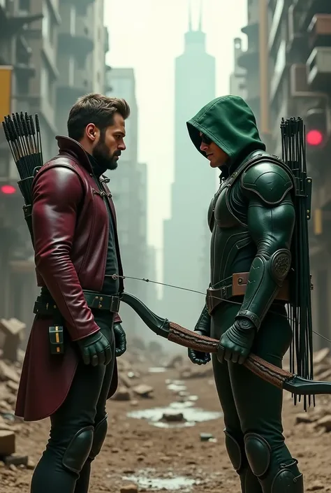 Star lord vs green arrows 