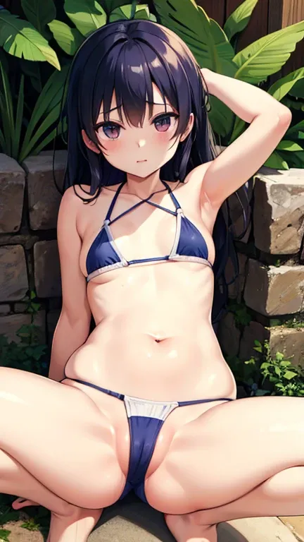 nsfw, string-only swimsuit