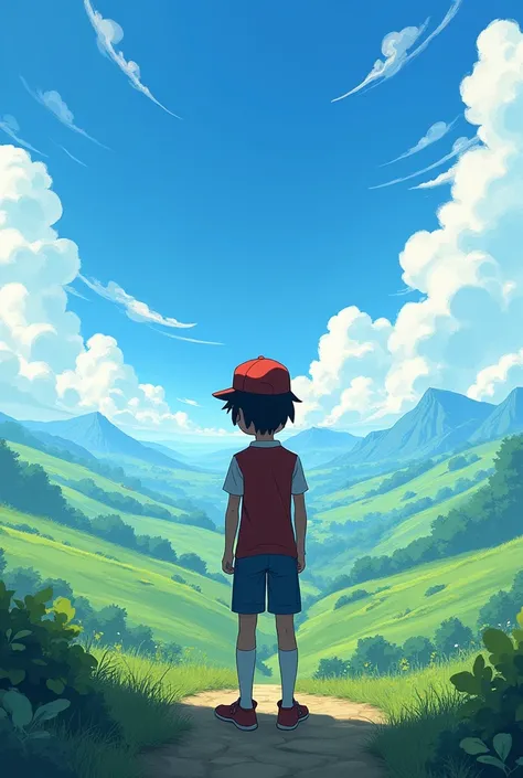 Do the adolescent ash 
Of Pokémon Seeing the Horizon 