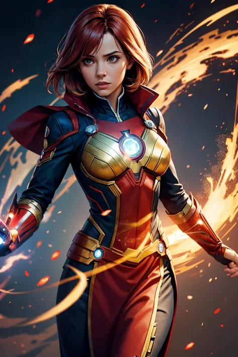 A female character that is a combination of Ironman and Doctor Strange