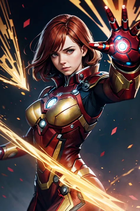 A female character that is a combination of Ironman and Doctor Strange