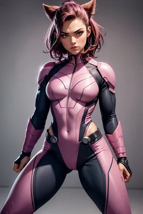 A female that is a pink and grey version of Marvels Wolverine