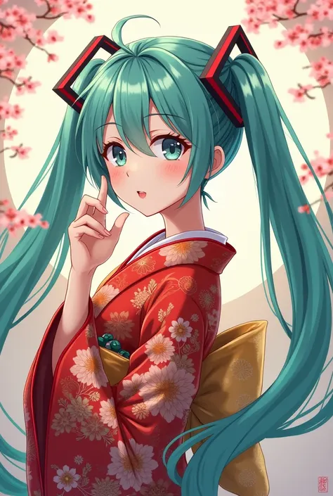 Hatsune Miki Kimono