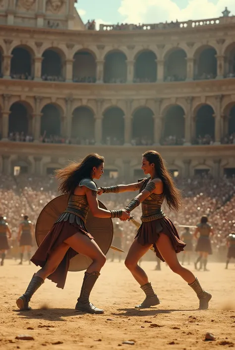 Ancient Roman female gladiators