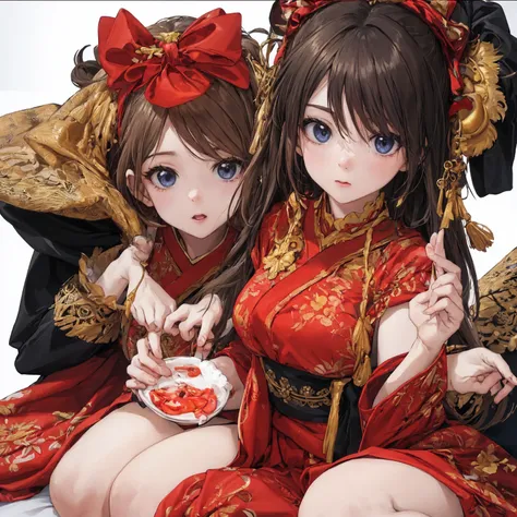 ( top quality,masterpiece:1.2),(Anime Style, comical noir style :1.1), one girl , Cute Style ,Adorable, extremely detailed eyes, face with extra detail, very fine hair,8k,resolution,kimono,Full body portrait