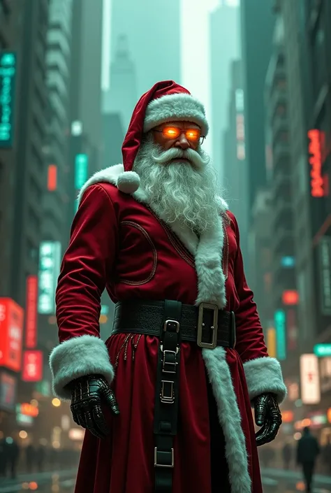 Santa Claus in the movie The Matrix