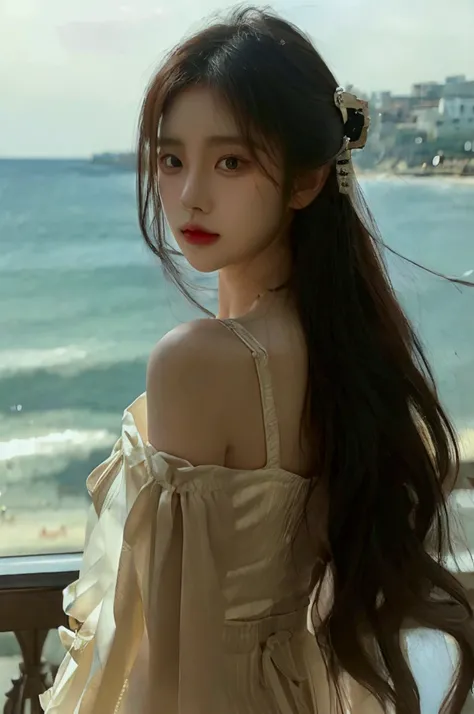 jisoo, korean model , 167cm ，Movie Angle， （cute girl，anatomy correct, romantic dark ambience, masterpiece costume，（ art，geomerty），（plethora of colorest quality，high detal，tmasterpiece，Cinematic lighting effects，4K，Chiaroscuro）realistic lighting , standing ...