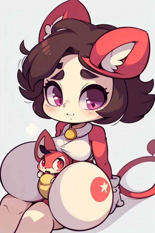 Female creature doll diives by yeiyei art style 