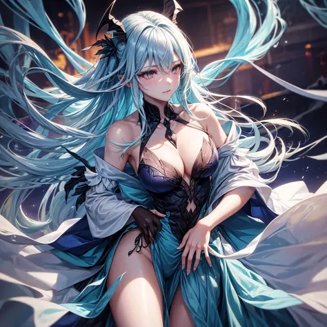 Banshee is the spirit of a beautiful woman in a beautiful figure-hugging dress