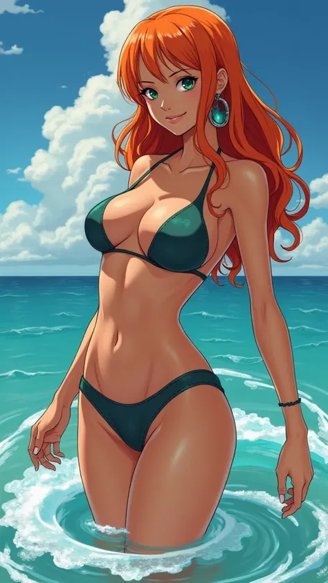  Nami from One Piece naked