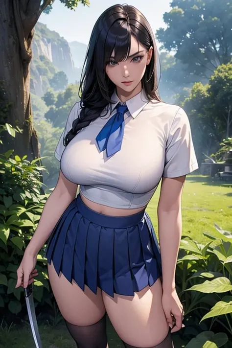 最High image quality, masterpiece, 4K, High image quality, Ultra-high resolution, Highest level of detail, CG drawing（A cool, mature and attractive woman、）Hair、Black Hair、It has a glossy finish.。 Hairstyle、Long Hair、straight、Side bangs（前Hair、Take it down、Fl...