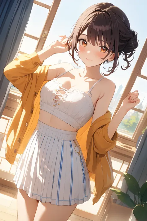 1 girls, Solo, (cute face), teenager, (to many hairstyle), (to many outfit), (to many pose), (to many angle), character focus, Bisyoujyo game cg, sexy shot, BREAK  
absurdres, highres, ultra detailed, beautiful, masterpiece, best quality,