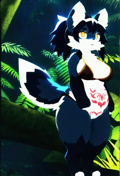 (top quality, best quality, Atlyss style, High-quality illustrations, masterpiece, perfect artwork, cinematic light and shading, 16k, 1080p, uploaded on e621)(kemono, furry, anthro, alone), 1 larger female, (very detailed body, face, tail, arms, hands, leg...