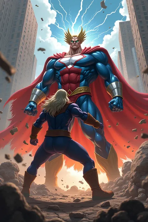 All for one combat all might