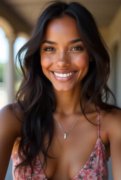 beautiful like Jasmine Tookes highlights, wering casual clothes, light brown skin, american girl her skin is light brown, brown skinned, golden skin tone, gorgeous and beautiful taking a selfie highly gorgeous beautiful woman, Beauty 1 people, 1 people bea...