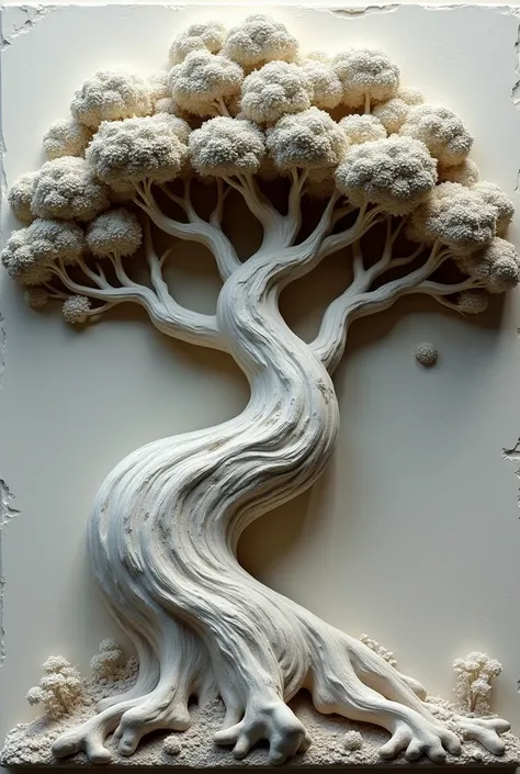 Tree in relief
