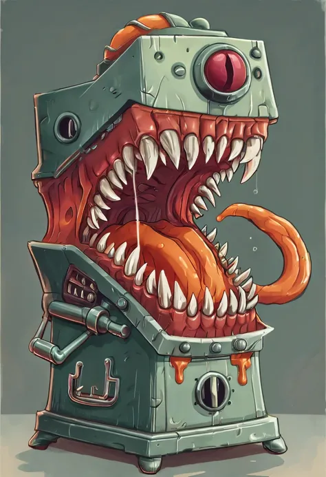 a Juicer mimic with large teeth