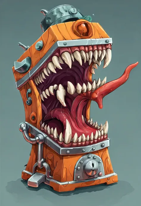 a Juicer mimic with large teeth