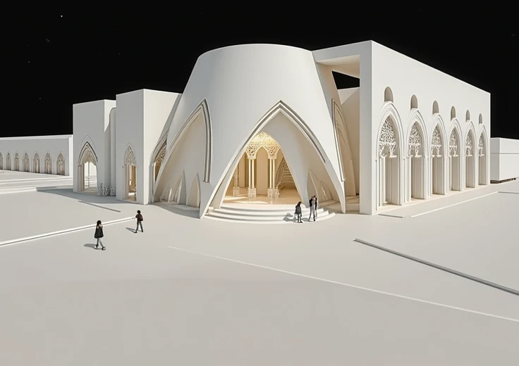 Design s modern mosque