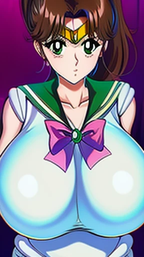 (   best quality), (   best quality)  sailor Jupiter, beautiful body, Big Breasts, Tall