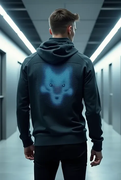 Sweater with digital screen