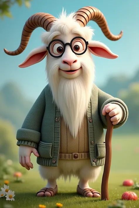 Grandpa Gus the Wise Goat (Recurring Mentor)
Personality:
Gus is the wise elder of Giggleville. He’s full of funny advice, riddles, and stories from his youth. The trio often seeks him out for guidance, but his answers are often hilariously cryptic.
Catchp...