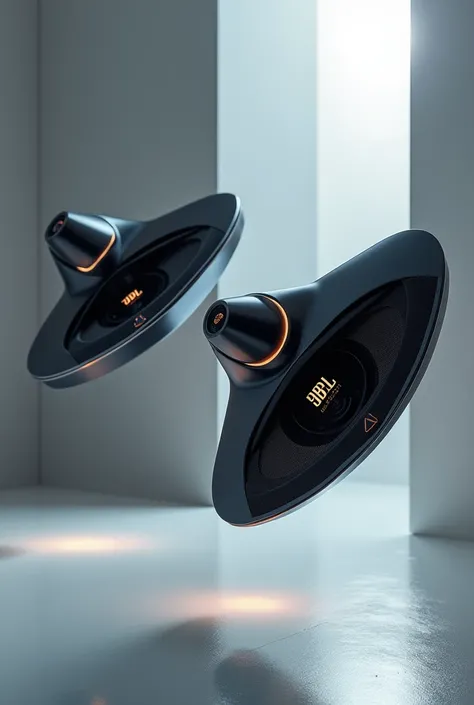 creates.Some aerial speakers from the JBL VTX brand
