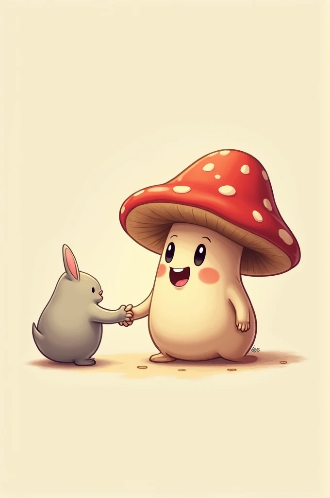 edible mushroom i said edible mushroom handshaking funny pic