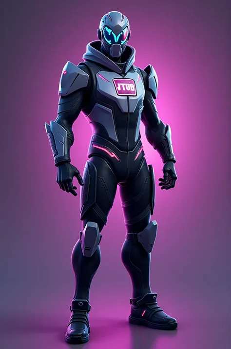 Make a new Fortnite skin using the JTUBE logo